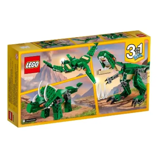 LEGO Creator 3 in 1 Mighty Dinosaurs Model Building Set 31058 image {4}