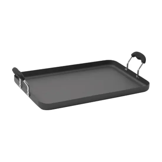 Winco Hard Anodized Aluminum Griddle, 19.62" x 12.25" image {2}