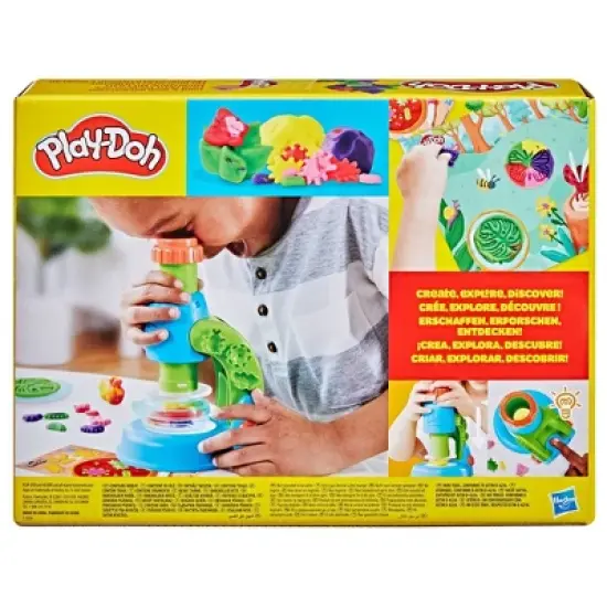 Play-Doh Light and Look Microscope Playset - 18pc image {3}