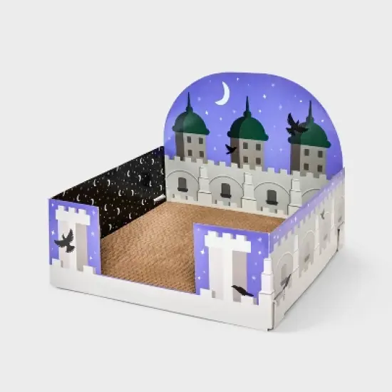 Castle Theme Cat Scratcher Pad - 15" - Boots & Barkley&trade; image {3}