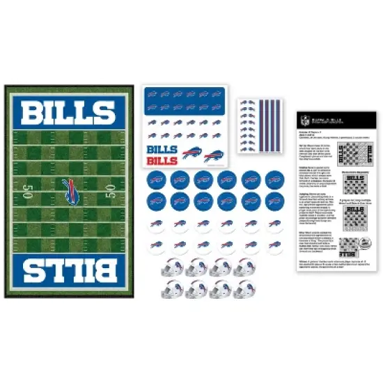 MasterPieces NFL Buffalo Bills Checkers Board Game for Kids and Families Ages 6+ Officially Licensed image {2}