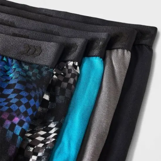 Boys' 5pk Boxer Briefs - All in Motion&trade; Teal Blue image {3}