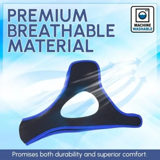 Mars Wellness Adjustable Anti Snore Chin Strap image {2}