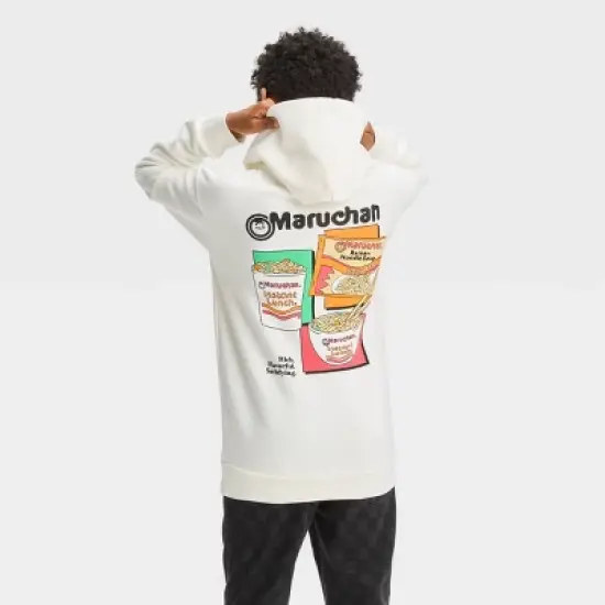 Boys' Maruchan Ramen Noodle Graphic Hoodie Pullover Sweatshirt - art class&trade; Cream image {2}