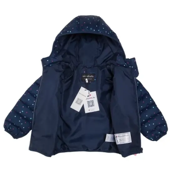 Rokka&Rolla Toddler Little Girls' Light Puffer Jacket Winter Coat image {3}
