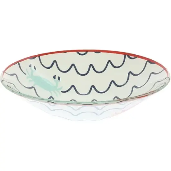 Pavilion Gift Company - Beach - 6" Glass Bowl - Dining Bowls image {5}