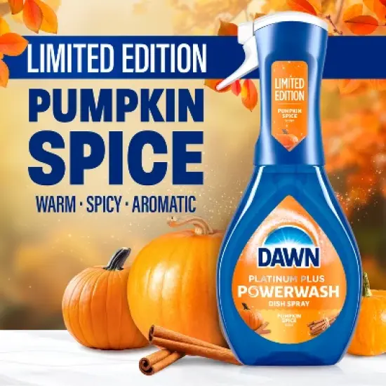 Dawn Platinum Plus Powerwash Starter Kit - Pumpkin Spice - 16 fl oz image {2}