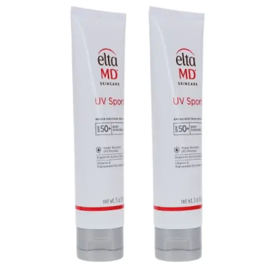EltaMD UV Sport Broad Spectrum SPF 50+ Body Sunscreen 3 oz 2 Pack image {7}