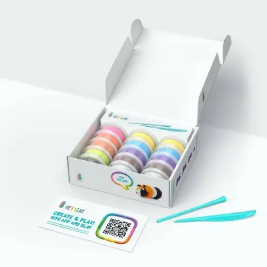 HEY CLAY Fluffy Pets: Non-Toxic Modeling Dough for Kids, Includes Sculpting Tools & Instructions, Ages 3+ image {1}