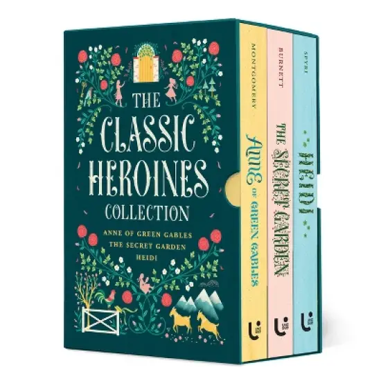 The Classic Heroines Collection Boxed Set - (Children's Signature Editions) by  L M Montgomery & Johanna Spyri & Frances Hodgson Burnett (Hardcover) image {1}