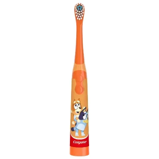 Colgate Kids' Battery Toothbrush - Bluey Bingo - Extra Soft image {7}