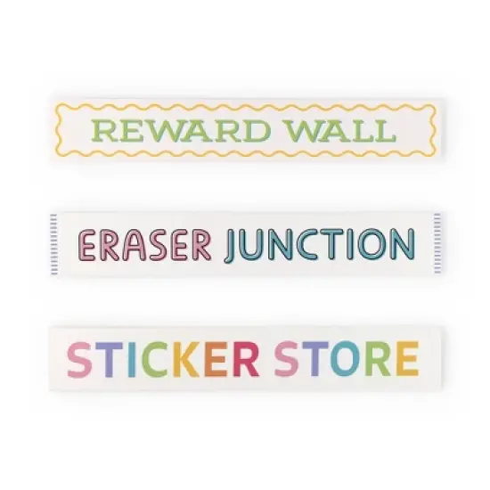 Yoobi Evolve Reward Wall Display Set Teal, Teacher Supplies image {2}
