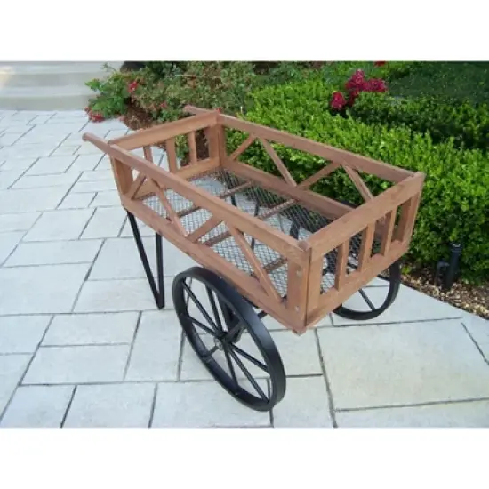 Flower Garden Wagon - Black image {1}