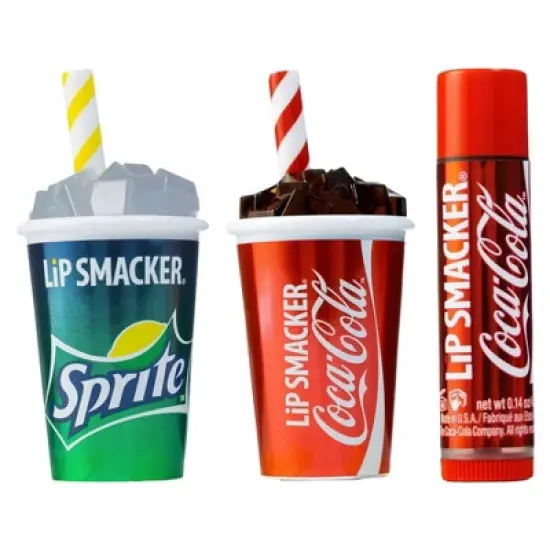 Lip Smacker Beverage Cup Lip Balm &ndash; Sprite/Coke &ndash; 3pk image {7}