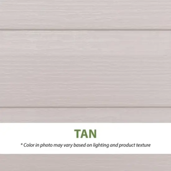 Lifetime 8' x 5' Tan Outdoor Storage Shed (60392) image {4}