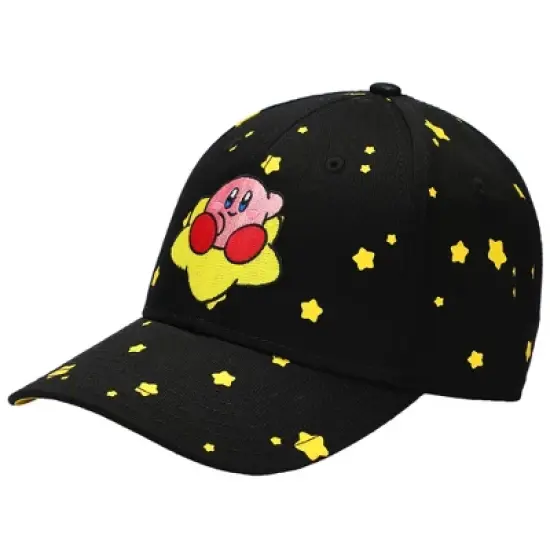 Kirby Embroidered Logo with pre-curved bill Ball Cap Hat for Men image {2}