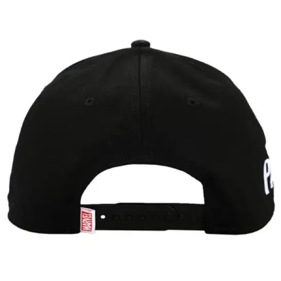 Black Panther Logo Elite Flex Black Snapback Hat image {5}