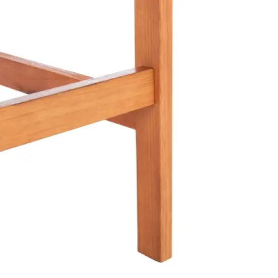 Pate 3pc Bistro Set - Natural/Beige/Navy - Safavieh image {4}