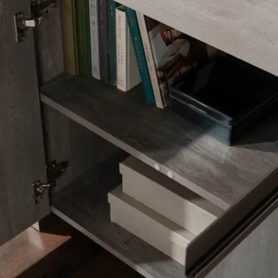 Manhattan Gate 2 Door Office Credenza Mystic Oak- Sauder image {4}