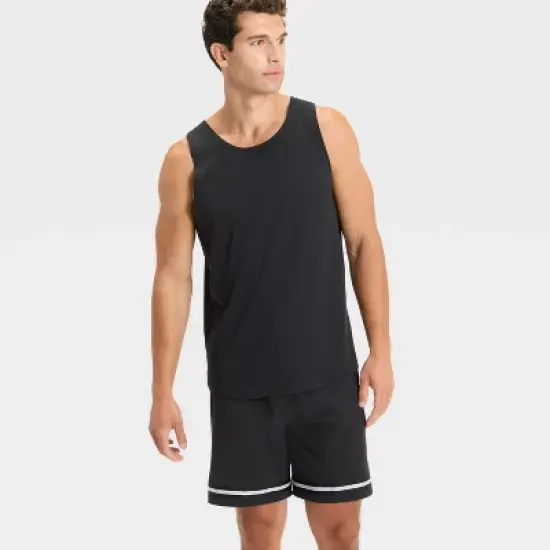 Men's Linear Mesh Tank Top - All In Motion&trade; image {2}