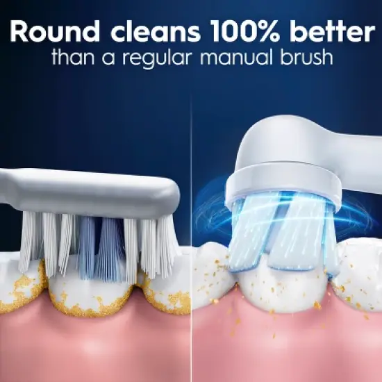 Oral-B iO Gum & Sensitive Replacement Brush Heads - White - 4ct image {3}