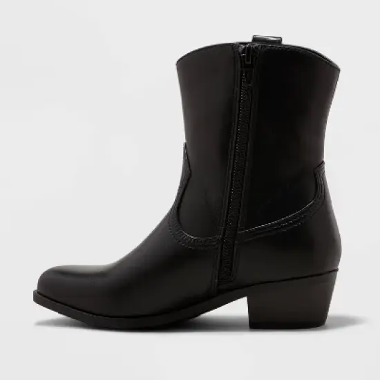 Girls' Margot Western Boots - art class&trade; Black image {1}