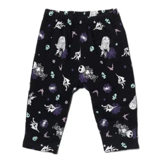 Disney Nightmare Before Christmas Oogie Boogie Fleece Pullover Hoodie Bodysuit & Pants 3 Pcs Outfit Set Newborn to Infant image {3}