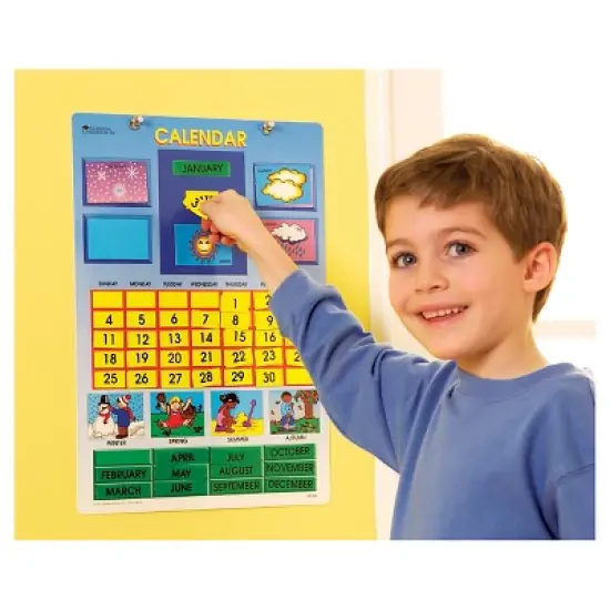 Learning Resources Magnetic Learning Calendar image {1}
