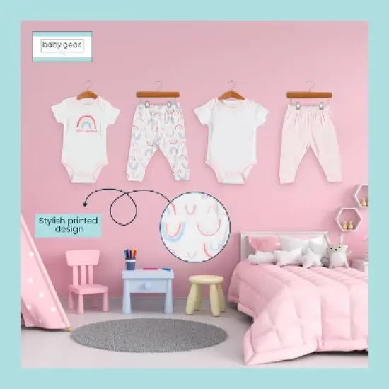 BG Baby Gear Baby Girl Clothes Layette Set image {3}