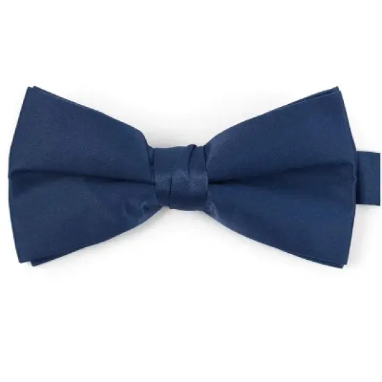 Men's Pre-tied Adjustable Length Bow Tie - Formal Tuxedo Solid Color image {45}