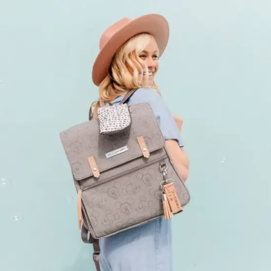 Petunia Pickle Bottom Meta Backpack Diaper Bag - Love Mickey Mouse image {4}