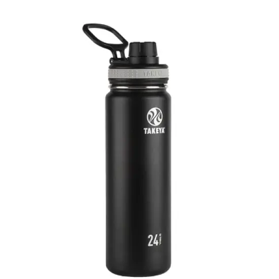 Takeya 24oz Originals Insulated Stainless Steel Water Bottle with Spout Lid image {4}