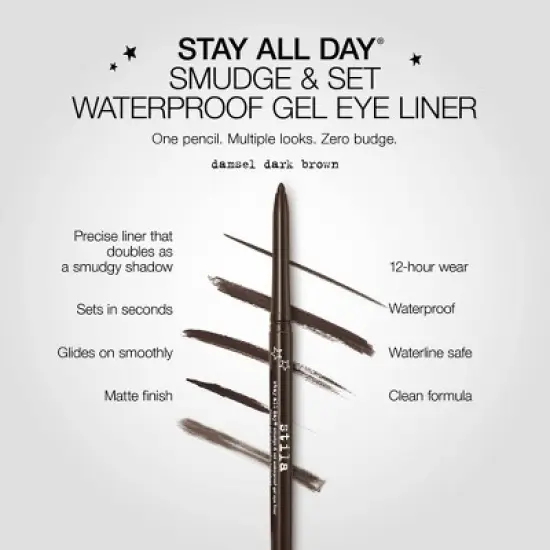 Stila Stay All Day Smudge & Eyeliner Set - 0.01oz - Ulta Beauty image {6}