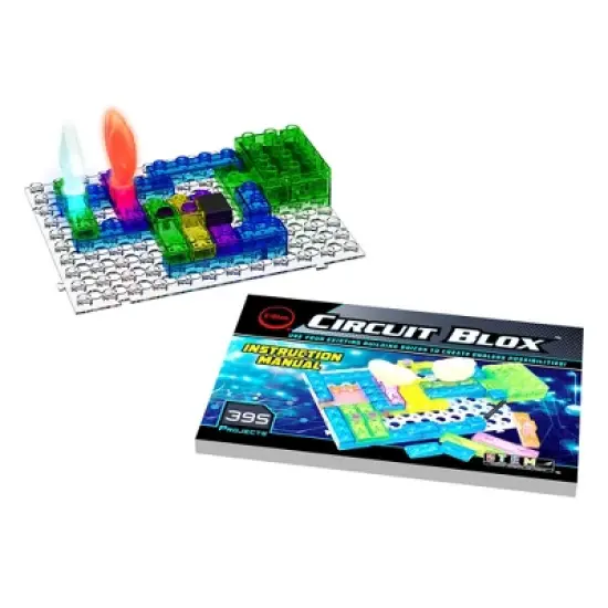 E-Blox&reg; Circuit Blox 395, Circuit Board Building Blocks, 66 Pieces image {6}
