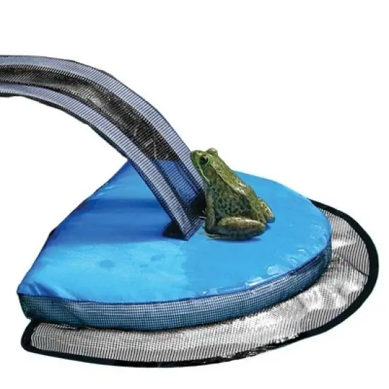 Swimline HydroTools 7020 FrogLog Critter Saving Inflatable Rescue and Escape Ramp for Swimming Pools for Frogs, Chipmunks, Mice, and Lizards, Blue image {3}