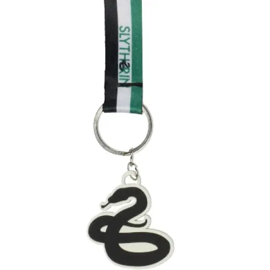 Harry Potter Slytherin Wrist Strap Lanyard For Keys Keychains And Wallets image {1}