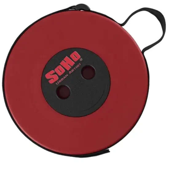 SoHo Urban Artist Collapsible Telescoping Stool with Upgraded Thick Cushion - Lightweight 2.46 lbs Pop Up Stool, Adjustable Seat Height 2.6'' to image {2}