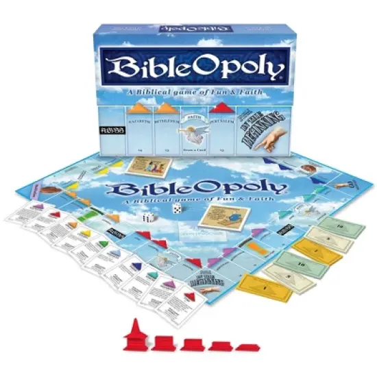 Late for the Sky: Bible-Opoly Monopoly Board Game image {6}