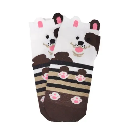 Cute Dog Patterned Ankle Socks from the Sock Panda (Women - Adult Medium) image {4}