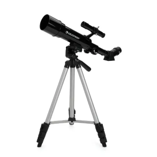 Celestron Travel Scope 50 Portable Telescope with Basic Smartphone Adapter - Black image {1}