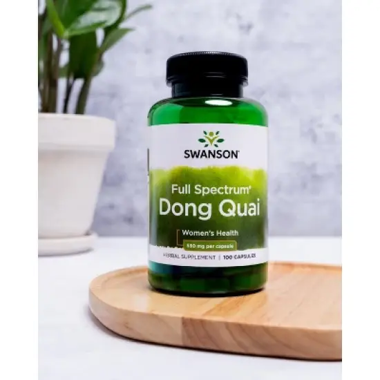 Swanson Herbal Supplements Full Spectrum Dong Quai 530 mg Capsule 100ct image {2}