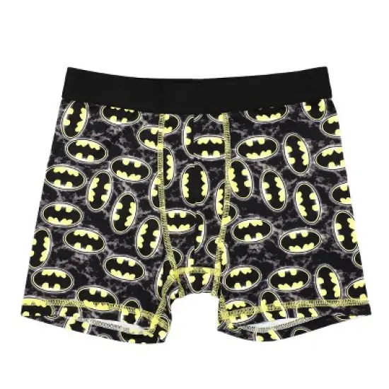 DC Comics Batman Boxers Bat Logo 5pk Boys Underwear Boxer Shorts image {4}