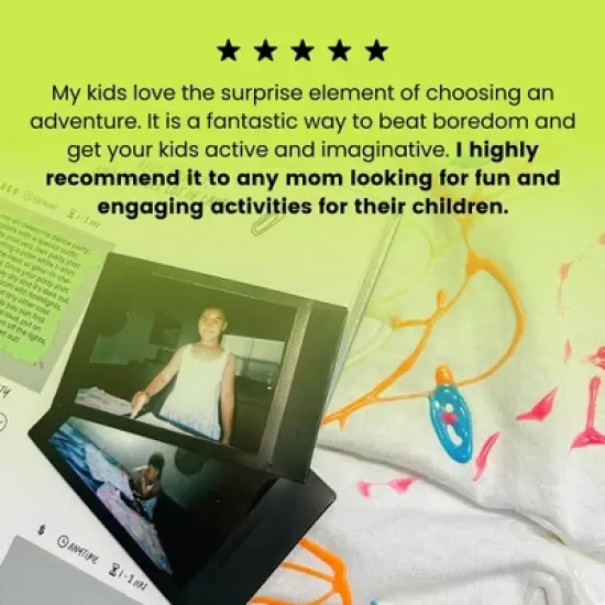 The Adventure Challenge Kids' Edition Board Game: Promotes Social Skills, Creative Thinking, and Problem Solving image {8}