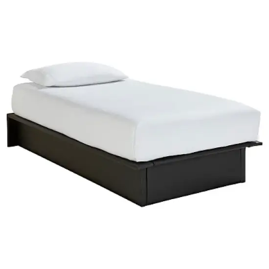 Milania Upholstered Platform Bed - Room & Joy image {3}