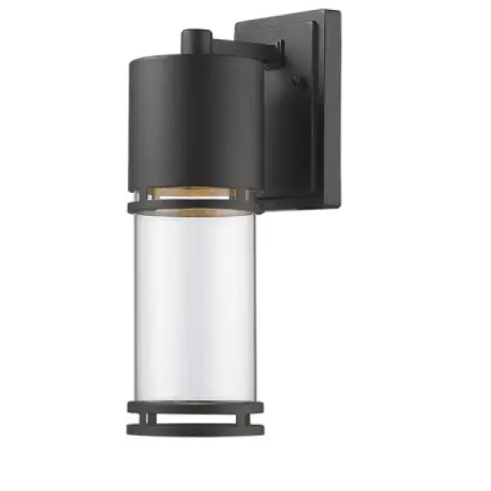 Luminata Glass Outdoor LED Fixture - 11W, 505 Lumens, 2700K, Wet Rated, 4.5" x 13.75" image {1}