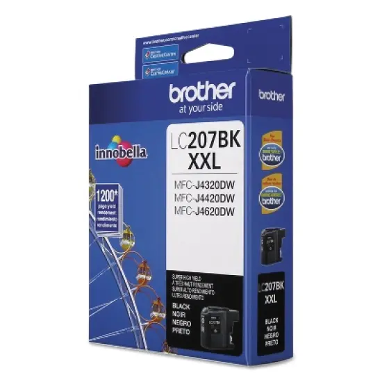 Brother LC207BK Innobella Super High-Yield Ink Black image {2}