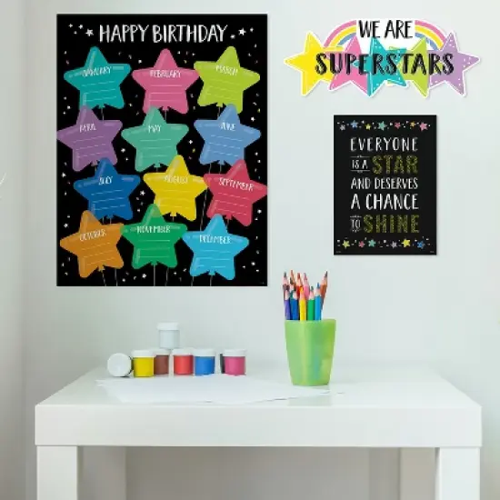 Creative Teaching Press&reg; Star Bright Classroom Essentials 4-Chart Pack image {3}