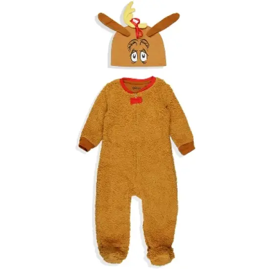 Dr. Seuss The Grinch Matching Family Costume Pajama Union Suit image {8}