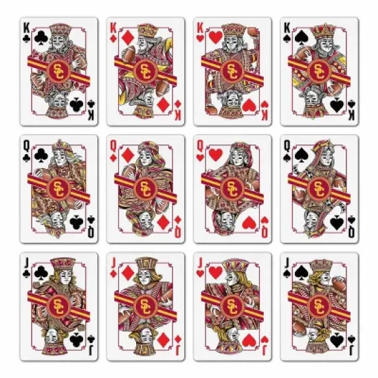 NCAA USC Trojans Classic Series Playing Cards: Officially Licensed Cardstock Paper image {1}