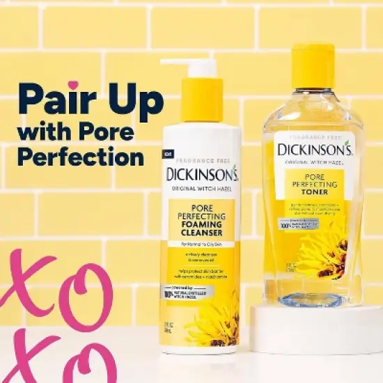 Dickinson's Original Witch Hazel Pore Perfecting Foaming Daily Cleanser - 12fl oz image {10}